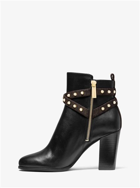 michael kors preston studded leather ankle boot reviews|MICHAEL Michael Kors Preston Boot Reviews .